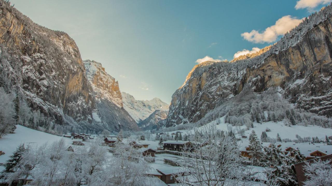 Hostel Schutzenbach Backpackers For Adults 18-35 Lauterbrunnen Exteriér fotografie