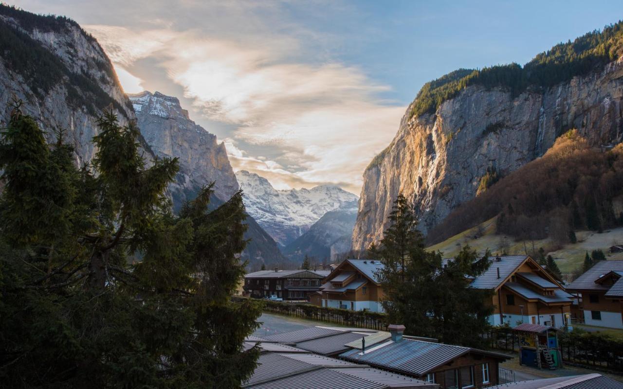 Hostel Schutzenbach Backpackers For Adults 18-35 Lauterbrunnen Exteriér fotografie