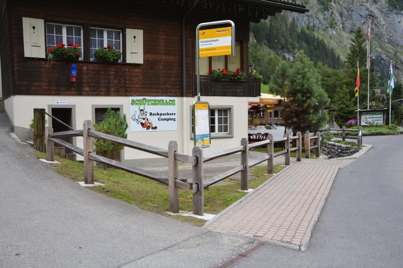 Hostel Schutzenbach Backpackers For Adults 18-35 Lauterbrunnen Exteriér fotografie