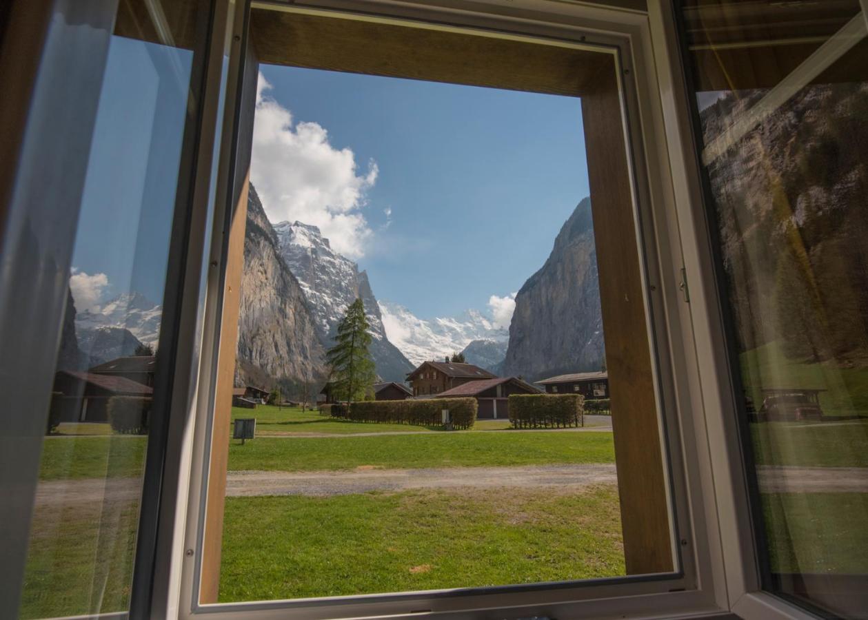 Hostel Schutzenbach Backpackers For Adults 18-35 Lauterbrunnen Exteriér fotografie